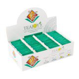 Чай зеленый TEAJOYS Китайский с жасмином, пакетики с ярлычками, 100 саше по 2 г.