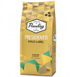 Кофе в зернах Paulig Presidentti Gold Label (Паулиг Президентти Голд Лейбл ) 250г, вакуумная упаковка