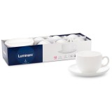 Сервиз чайный Luminarc Эссенс 220 мл белый на 6 персон